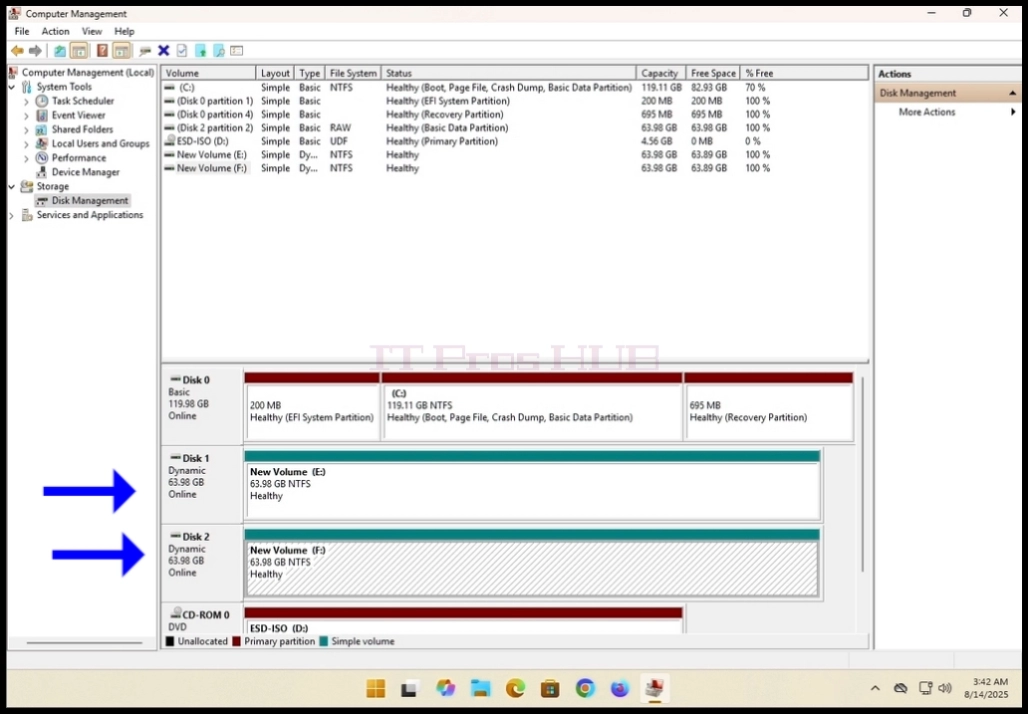 Bii o ṣe le ṣẹda iwọn didun ti a ti gbooro sii ni Windows 11 Bii o ṣe le ṣẹda iwọn didun ti a ti gbooro sii ni Windows 11