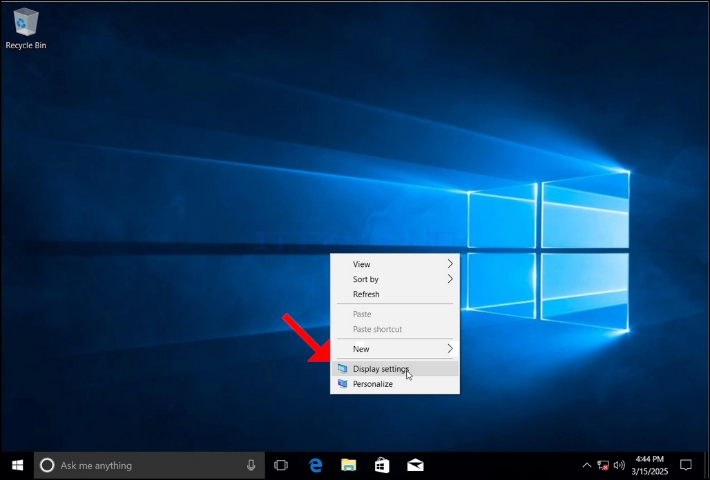 Bí a ṣe le yí ìpinnu padà ní Windows 10 1703 x64 Education N Build 15063.483 Bí a ṣe le yí ìpinnu padà ní Windows 10 1703 x64 Education N Build 15063.483