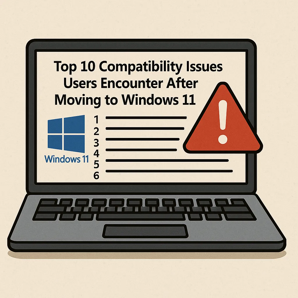 op 10 Compatibility Issues Users Encounter After Moving to Windows 11 op 10 Compatibility Issues Users Encounter After Moving to Windows 11