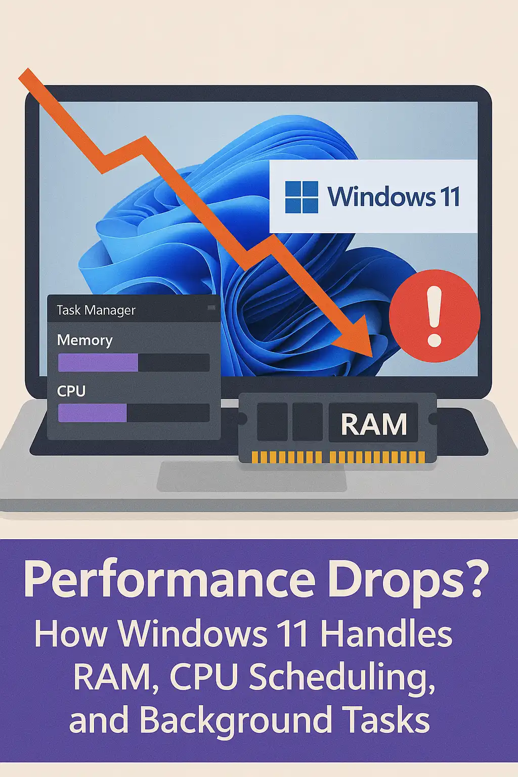 Performance Drops? How Windows 11 Handles RAM, CPU Scheduling, and Background Tasks Performance Drops? How Windows 11 Handles RAM, CPU Scheduling, and Background Tasks