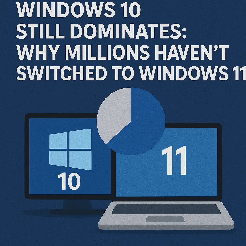 Windows 10 Still Dominates: Why Millions Haven’t Switched to Windows 11 Windows 10 Still Dominates: Why Millions Haven’t Switched to Windows 11