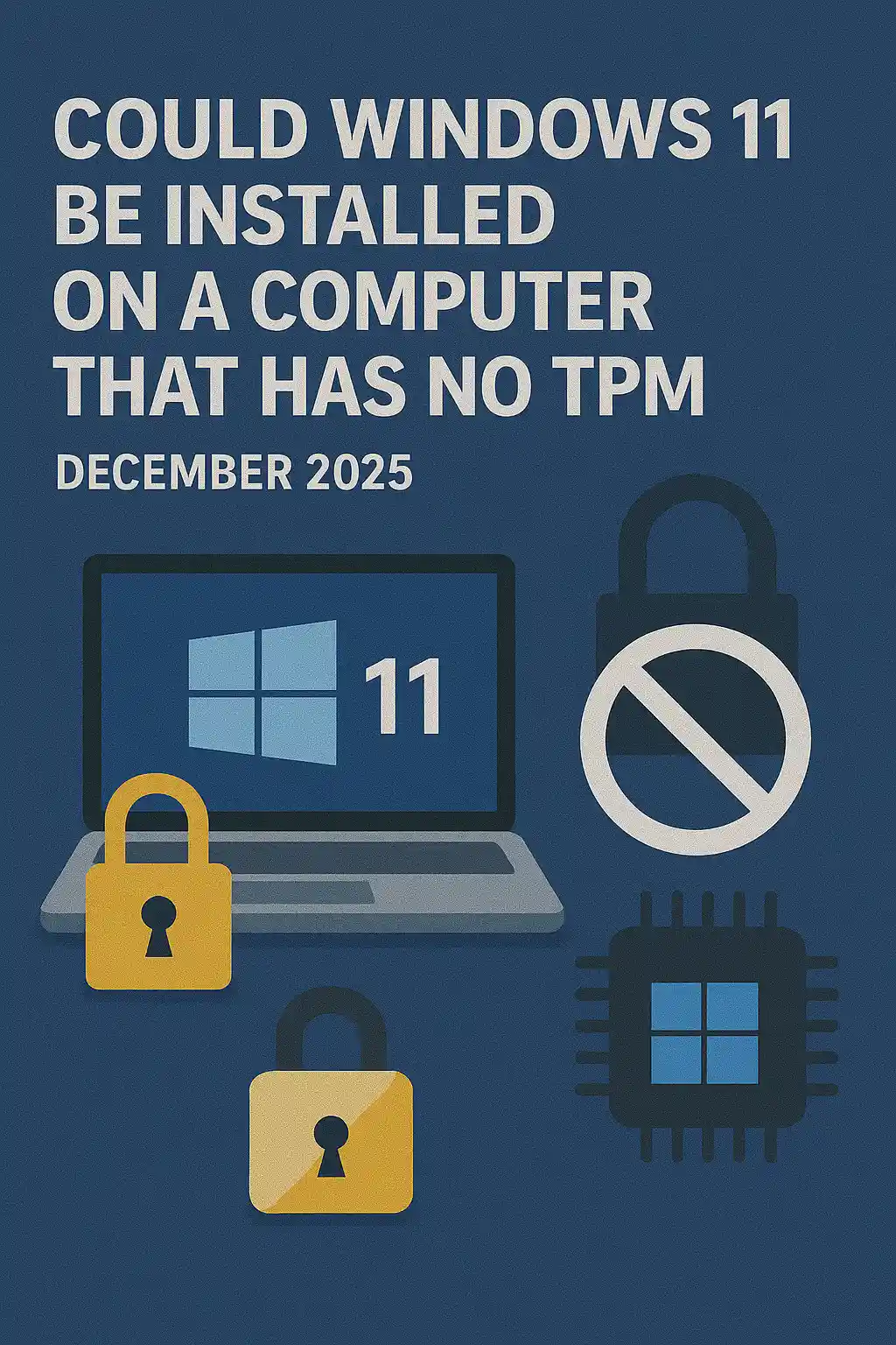 Could Windows 11 be Installed on a Computer That Has No TPM - December 2025 Could Windows 11 be Installed on a Computer That Has No TPM - December 2025