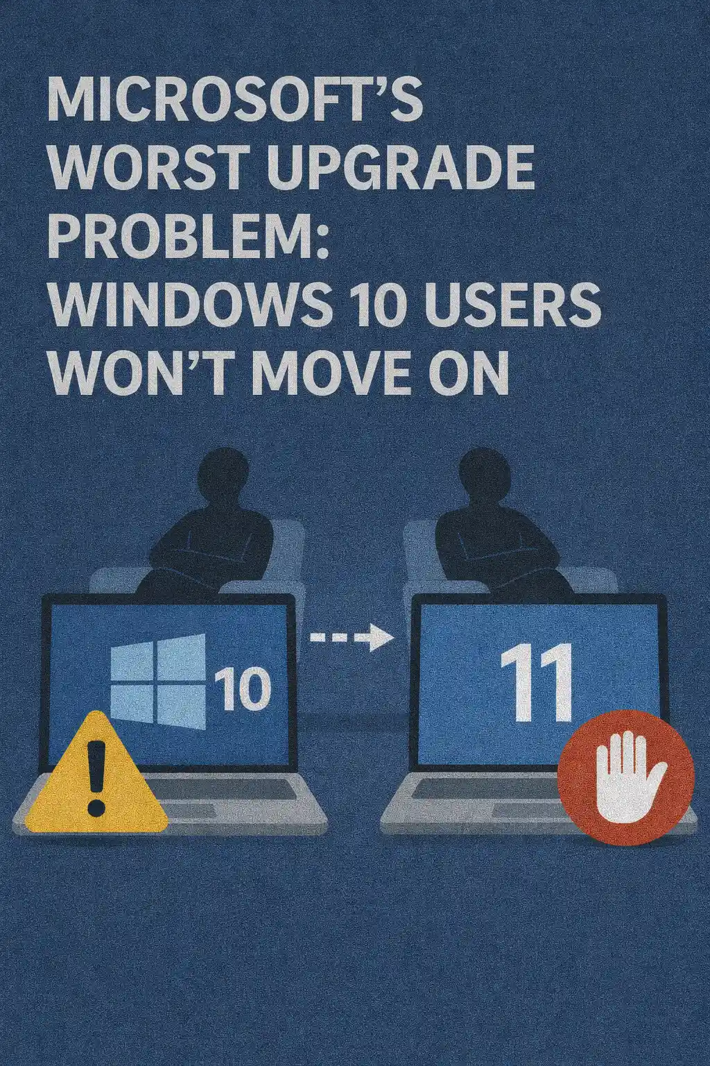Microsoft’s Worst Upgrade Problem: Windows 10 Users Won’t Move On Microsoft’s Worst Upgrade Problem: Windows 10 Users Won’t Move On