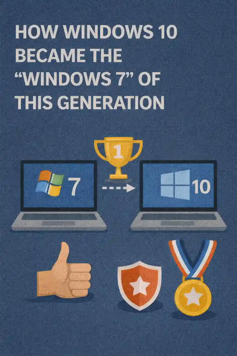 How Windows 10 Became the 'Windows 7' of This Generation How Windows 10 Became the 'Windows 7' of This Generation