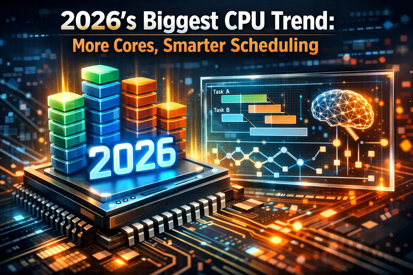 2026’s Biggest CPU Trend: More Cores, Smarter Scheduling 2026’s Biggest CPU Trend: More Cores, Smarter Scheduling
