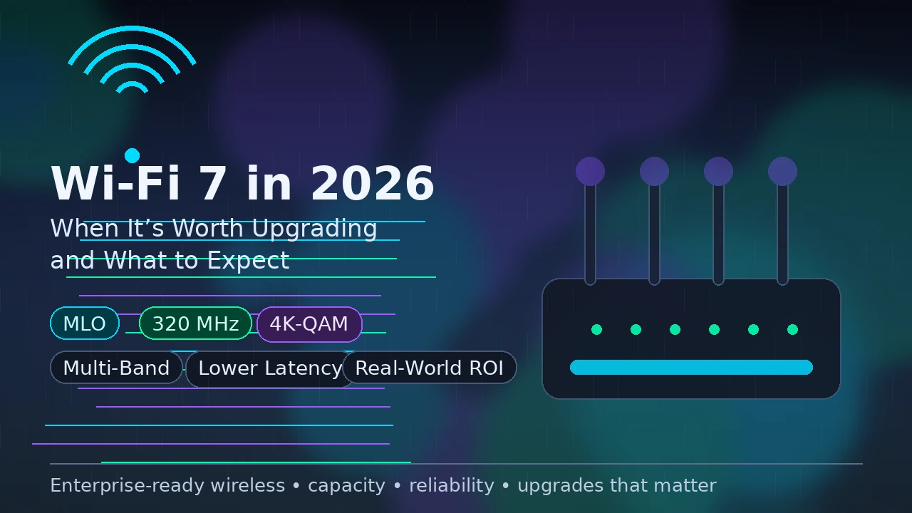 Wi-Fi 7 in 2026: When It’s Worth Upgrading and What to Expect Wi-Fi 7 in 2026: When It’s Worth Upgrading and What to Expect
