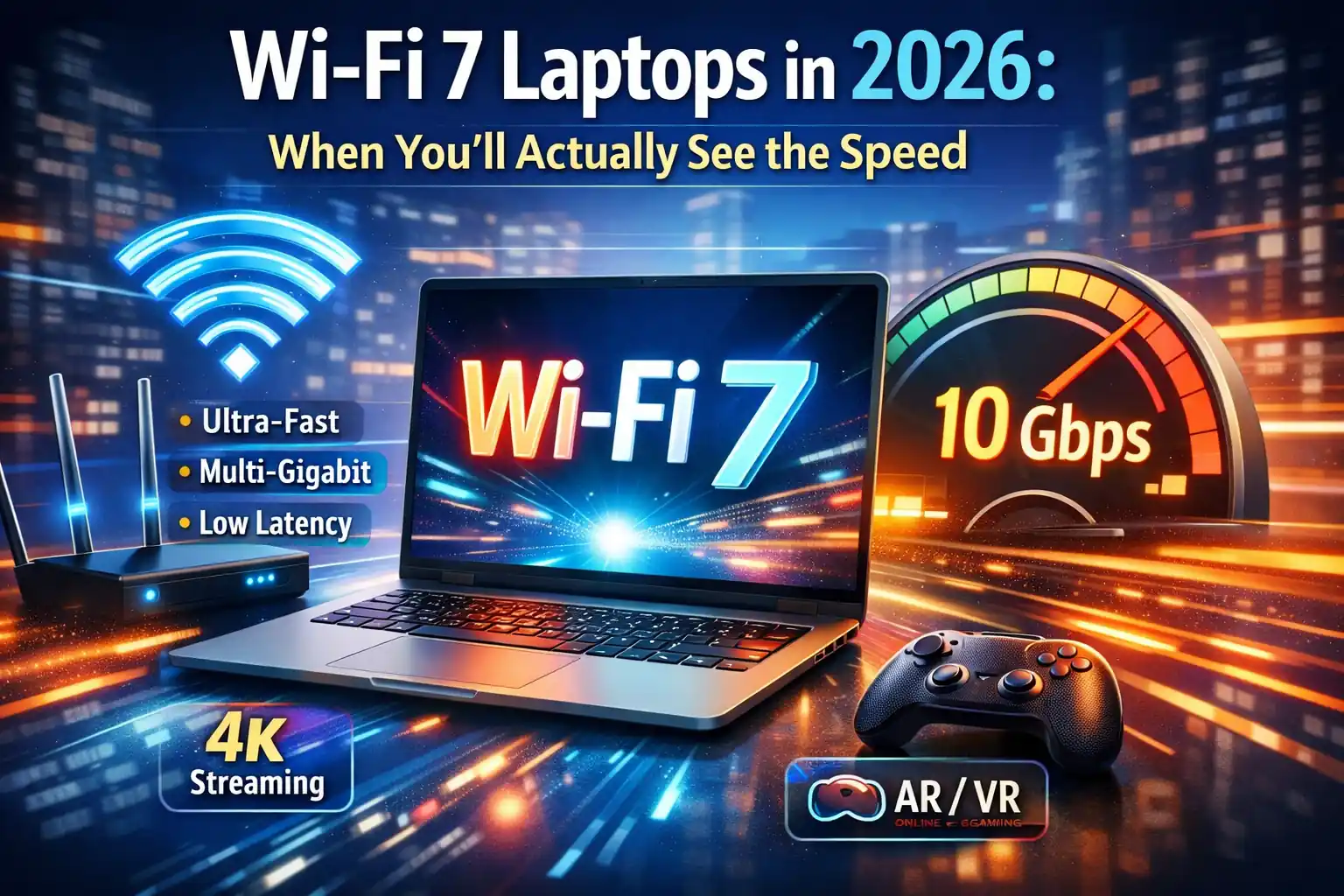 Wi-Fi 7 Laptops in 2026: When You’ll Actually See the Speed Wi-Fi 7 Laptops in 2026: When You’ll Actually See the Speed