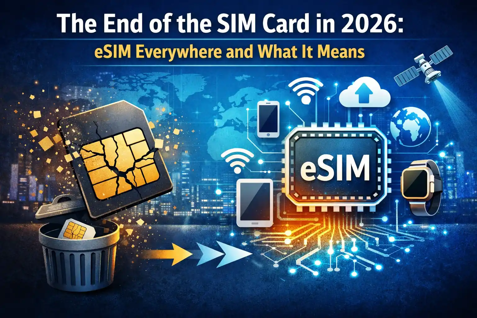 The End of the SIM Card in 2026: eSIM Everywhere and What It Means The End of the SIM Card in 2026: eSIM Everywhere and What It Means