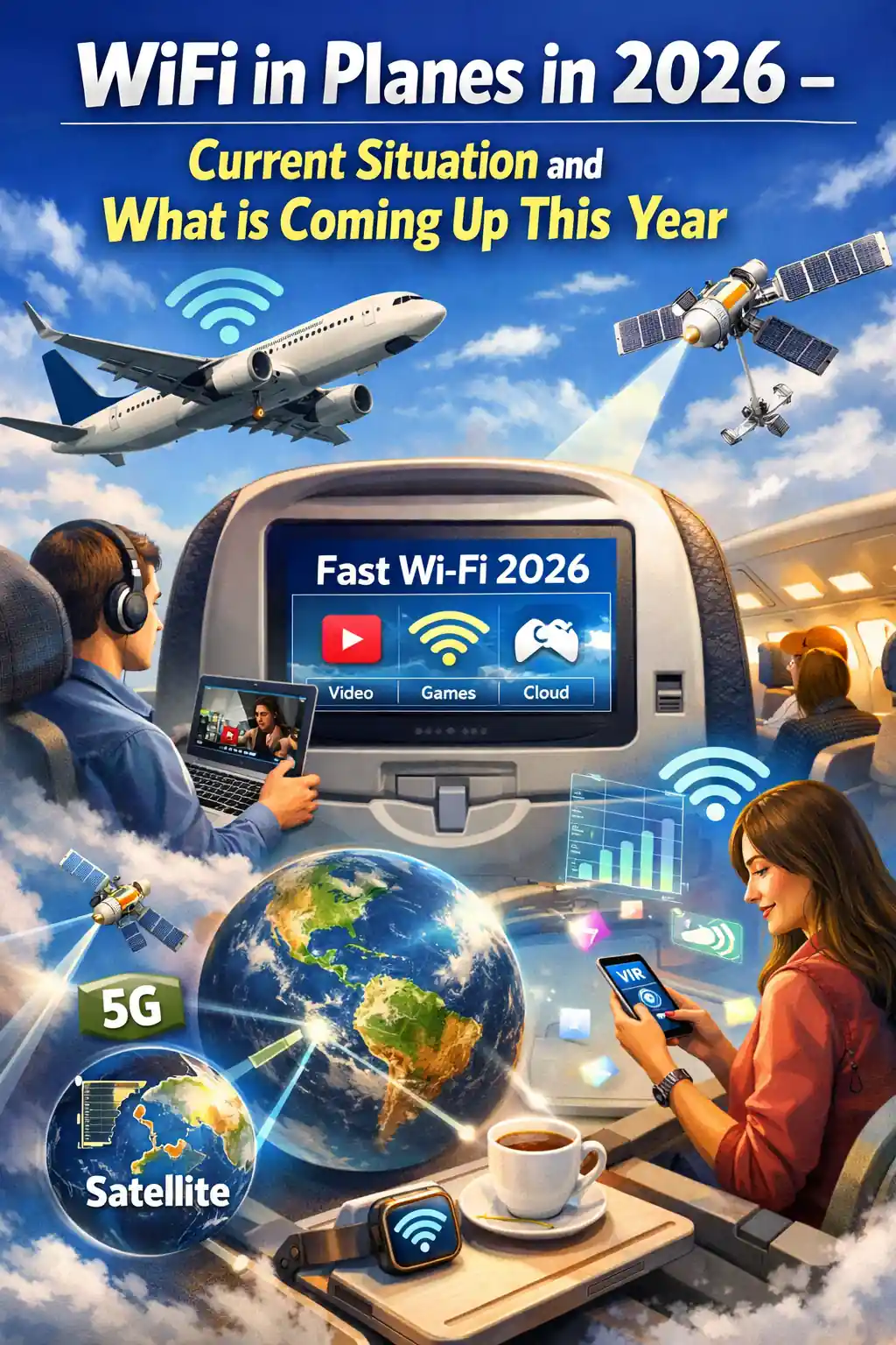 Wifi in Planes in 2026 - Current Situation and What is Coming Up This Year Wifi in Planes in 2026 - Current Situation and What is Coming Up This Year