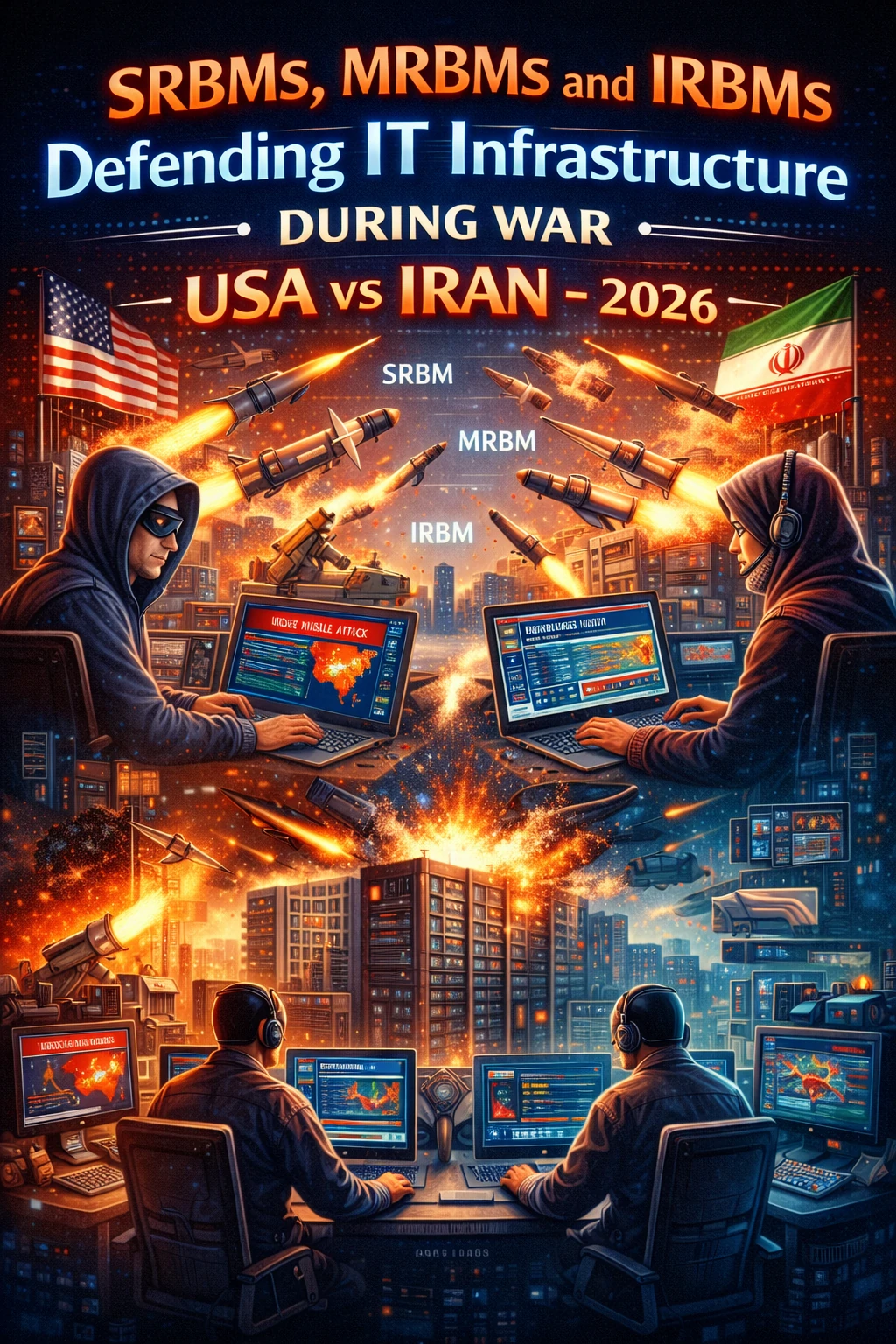 SRBMs, MRBMs and IRBMs - Defending IT Infrastructure During War - USA vs IRAN - 2026 SRBMs, MRBMs and IRBMs - Defending IT Infrastructure During War - USA vs IRAN - 2026