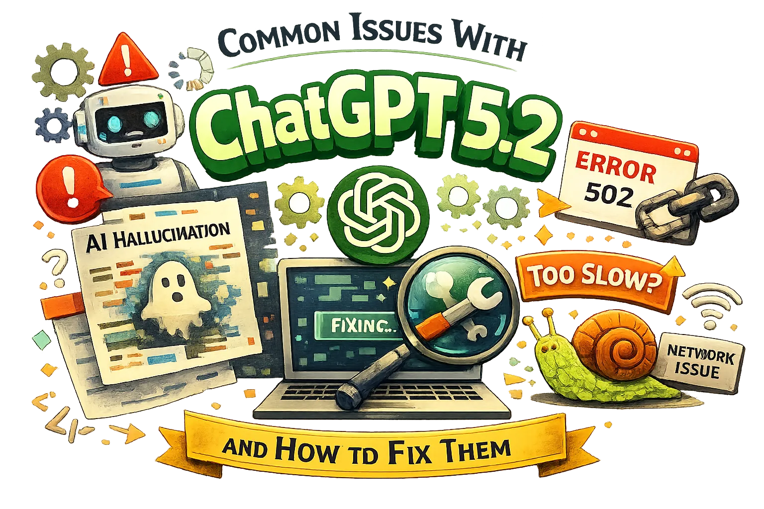 Common Issues With ChatGPT 5.2 and How to Fix Them Common Issues With ChatGPT 5.2 and How to Fix Them