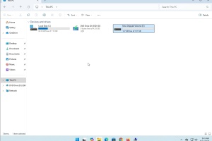 Com esborrar un volum de separació en Windows 11
