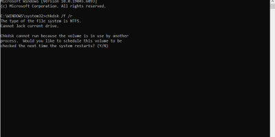 Otu esi eme Chkdsk F R na Windows 11 - Ọktoba 2025